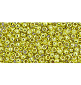Toho pf590 11  Round 6g  Yellow Gold  Metallic