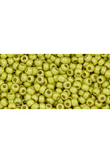Toho pf590fB  11  Round 40g  Yellow Gold Matte Metallic