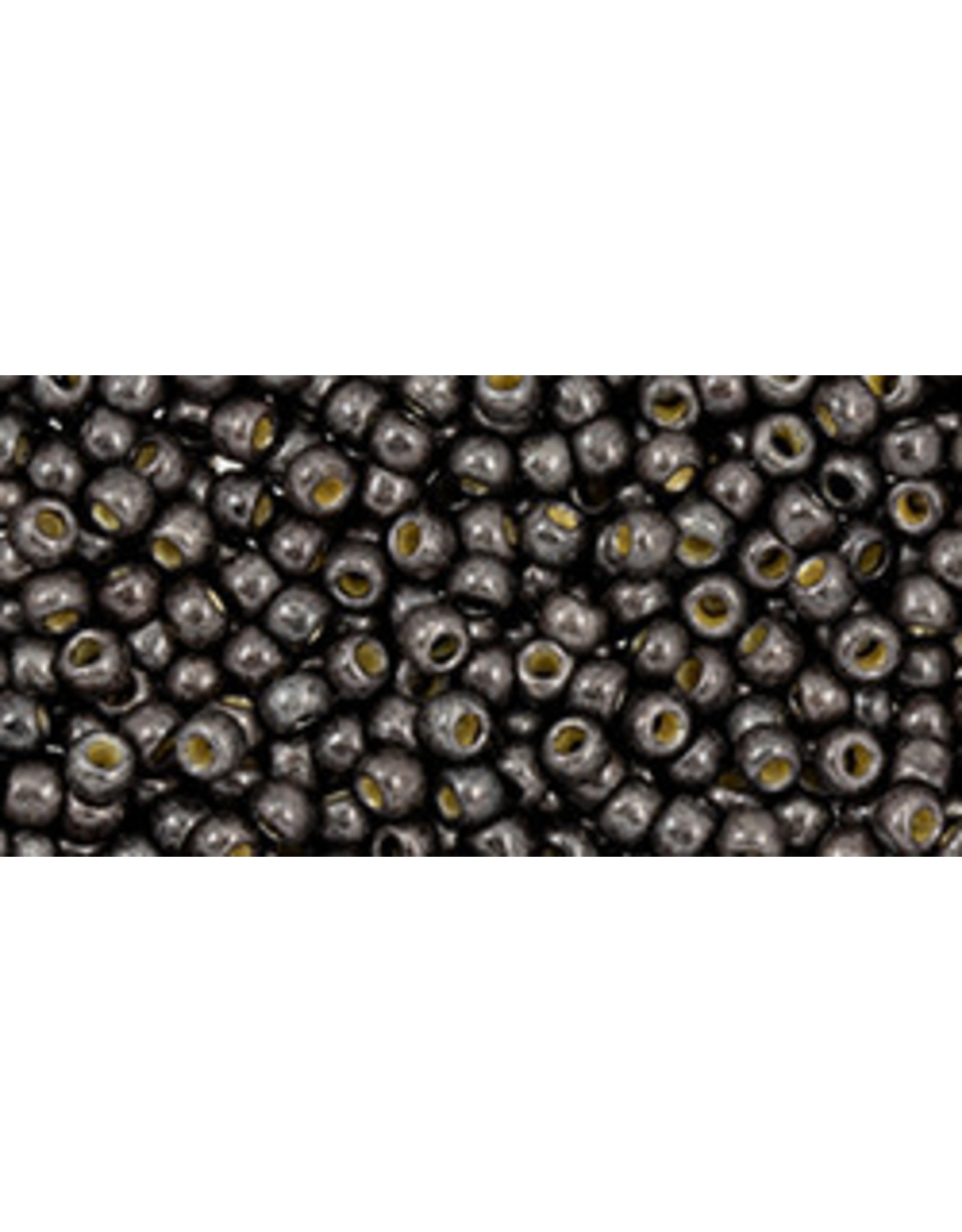 Toho pf595fB 11  Round 40g  Cool Grey Matte Metallic