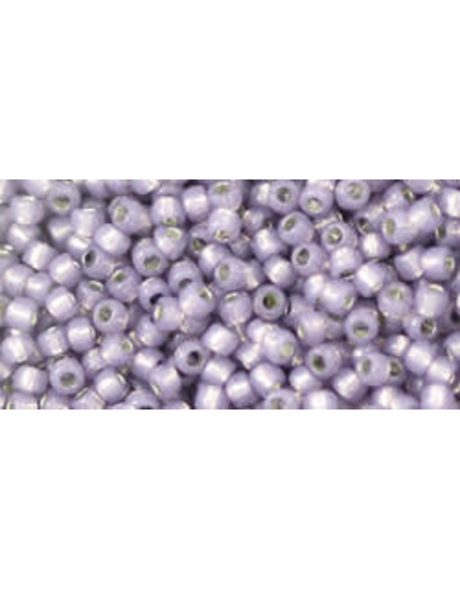 Toho pf2122B  11  Round  40g Milky Alexandrite Purple s/l