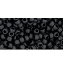 Toho 49f 8  Round 40g  Jet Black Matte