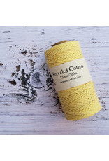 Recycled Cotton Cord  1.5mm Light Yellow  x100m