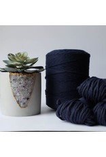 Recycled Cotton Cord  3mm Navy Blue 250ft