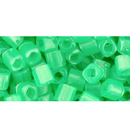 Toho 156  4mm  Cube 6g  Ceylon Jade Green