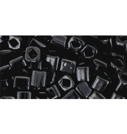 Toho 49  4mm  Cube  6g  Jet Black