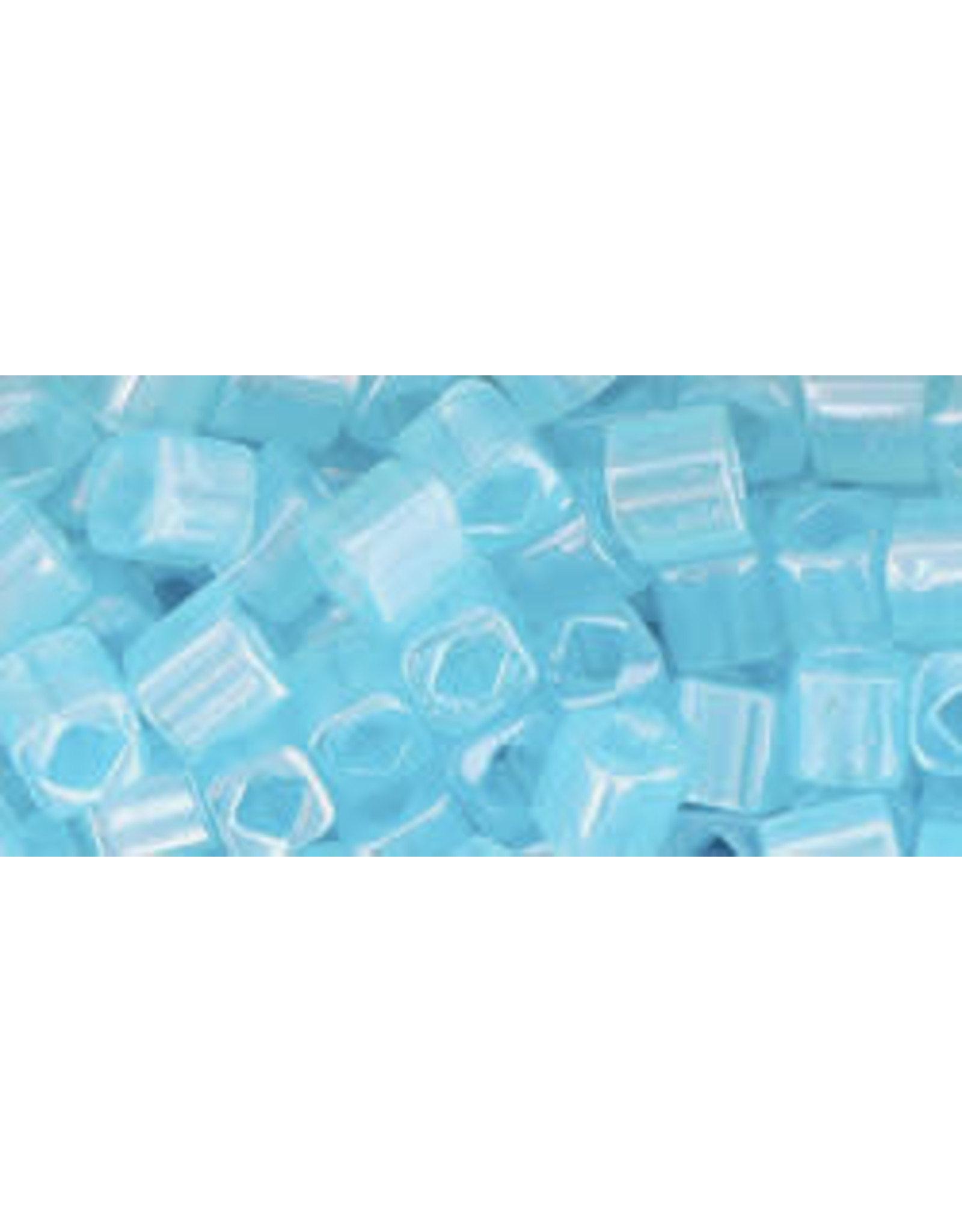 Toho 143  4mm  Cube  6g  Ceylon Aqua Blue