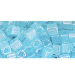 Toho 143  4mm  Cube  6g  Ceylon Aqua Blue