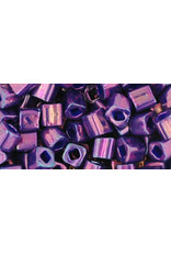 Toho 461  4mm  Cube  6g   Opaque Purple Metallic