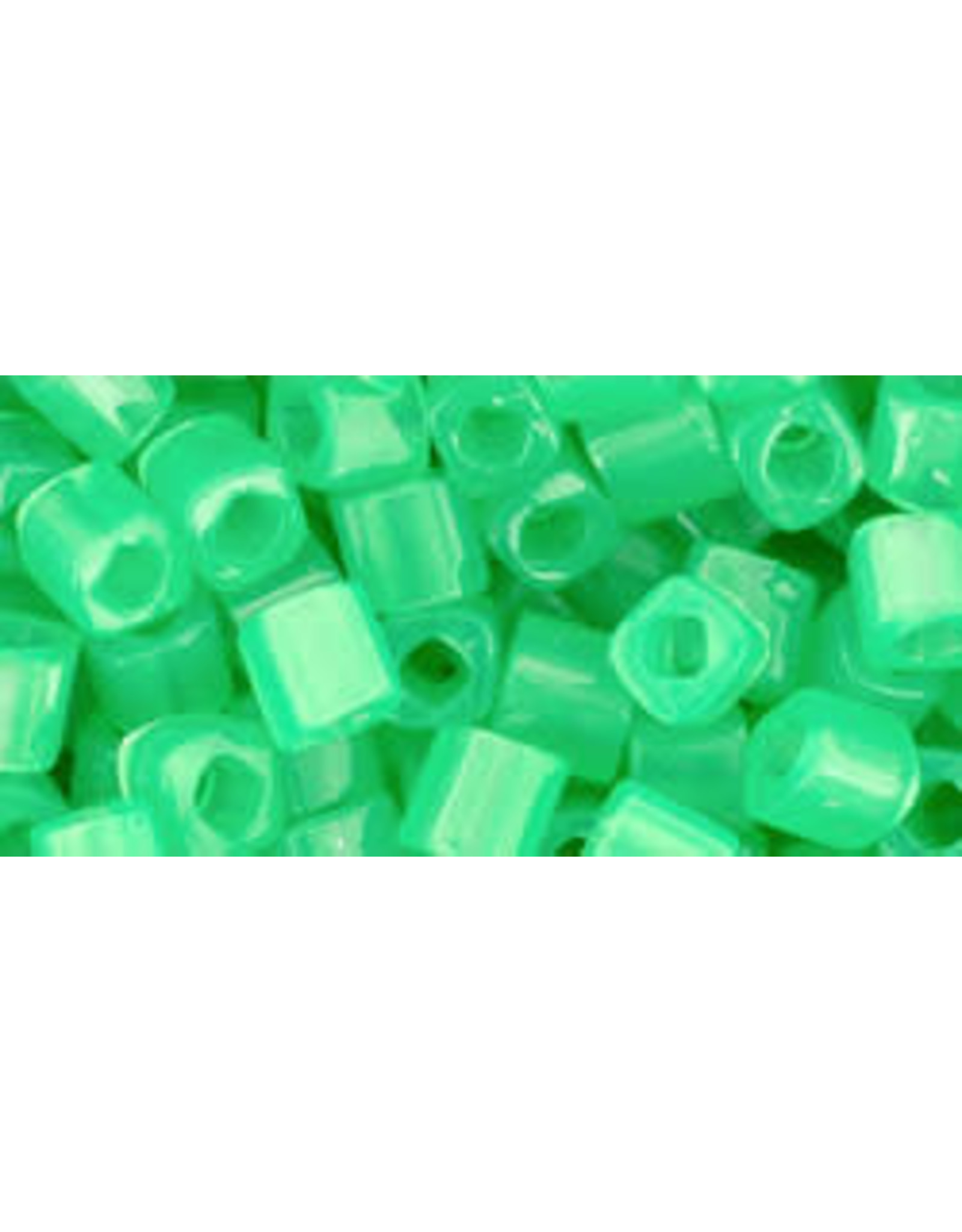 Toho 156  4mm  Cube 20g  Ceylon Jade Green