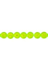 Round  5mm Transparent  Bright Yellow  x150