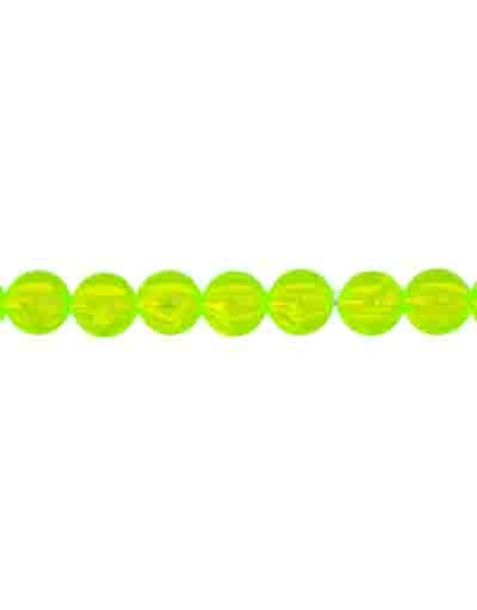 Round  5mm Transparent  Bright Yellow  x150