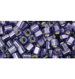 Toho 39f  3mm  Cube  6g  Tanzanite Purple s/l Matte