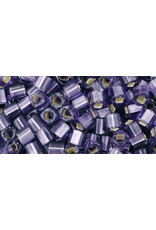 Toho 39f  3mm  Cube  6g  Tanzanite Purple s/l Matte