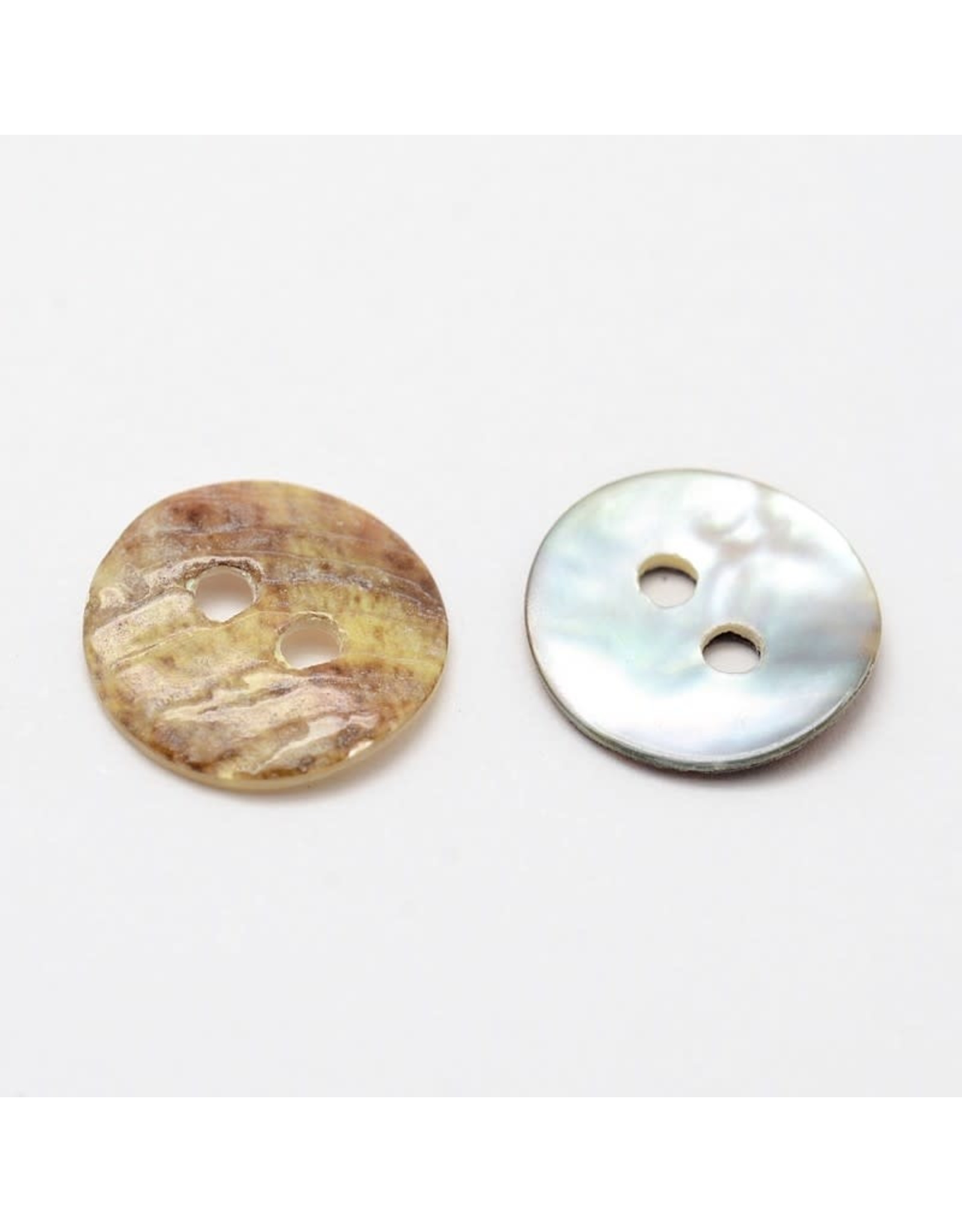Mother of Pearl Shell Button 10mm x100