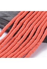 Polymer Clay 6mm Heishi Light Coral  approx  x380