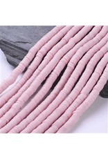 Polymer Clay 6mm Heishi  India Pink  approx  x380