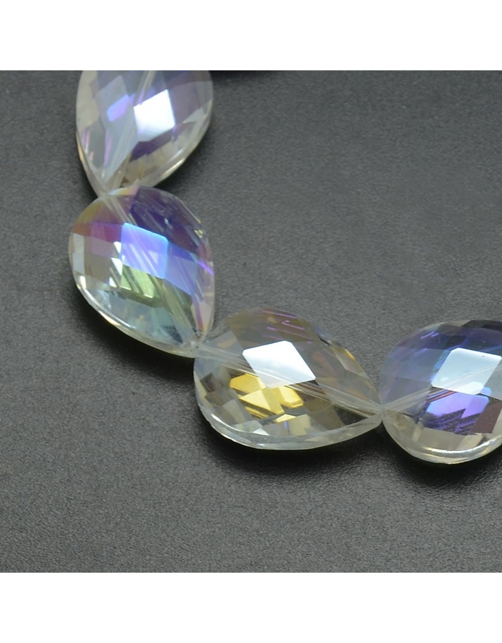 Drop Clear AB 24x17x11mm  x6
