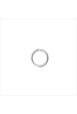 Jump Ring 4mm Silver approx 20g  x100 NF