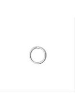 Jump Ring  6mm Silver approx 19g  x100 NF