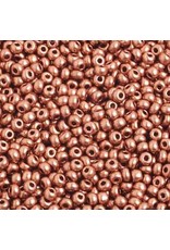 Czech *2216B 10 Seed 125g  Copper Matte Metallic