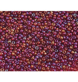 Czech 1252 10  Seed 125g Transparent Dark Red AB