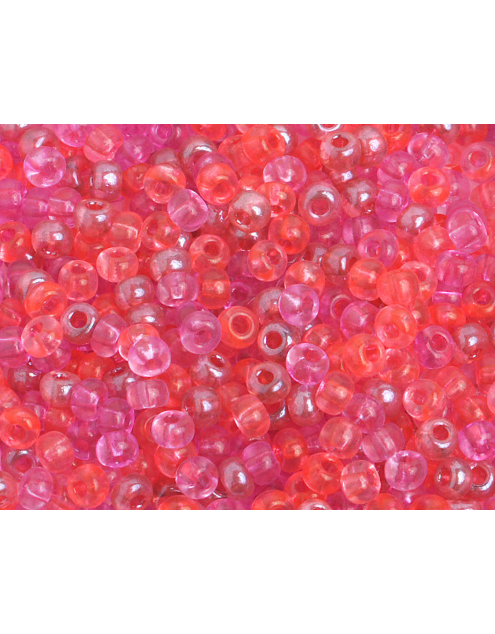 Czech 40144B  6  Seed 250g  Transparent Pink Mix