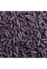 Czech 34902  10x4mm Wampum Bugle 125g  Opaque Mauve Purple