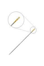 Beading Needle Size 10  33mm Long Gold Eye x25