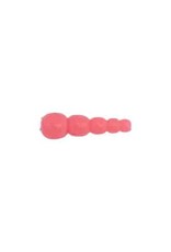 Stacking  20mm Long approx 6-2mm  Opaque  Pink  x25