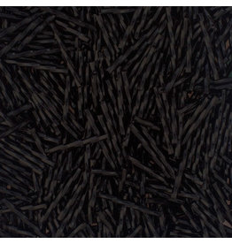 Czech 825000  25mm Bugle Jet Black Twisted  x50