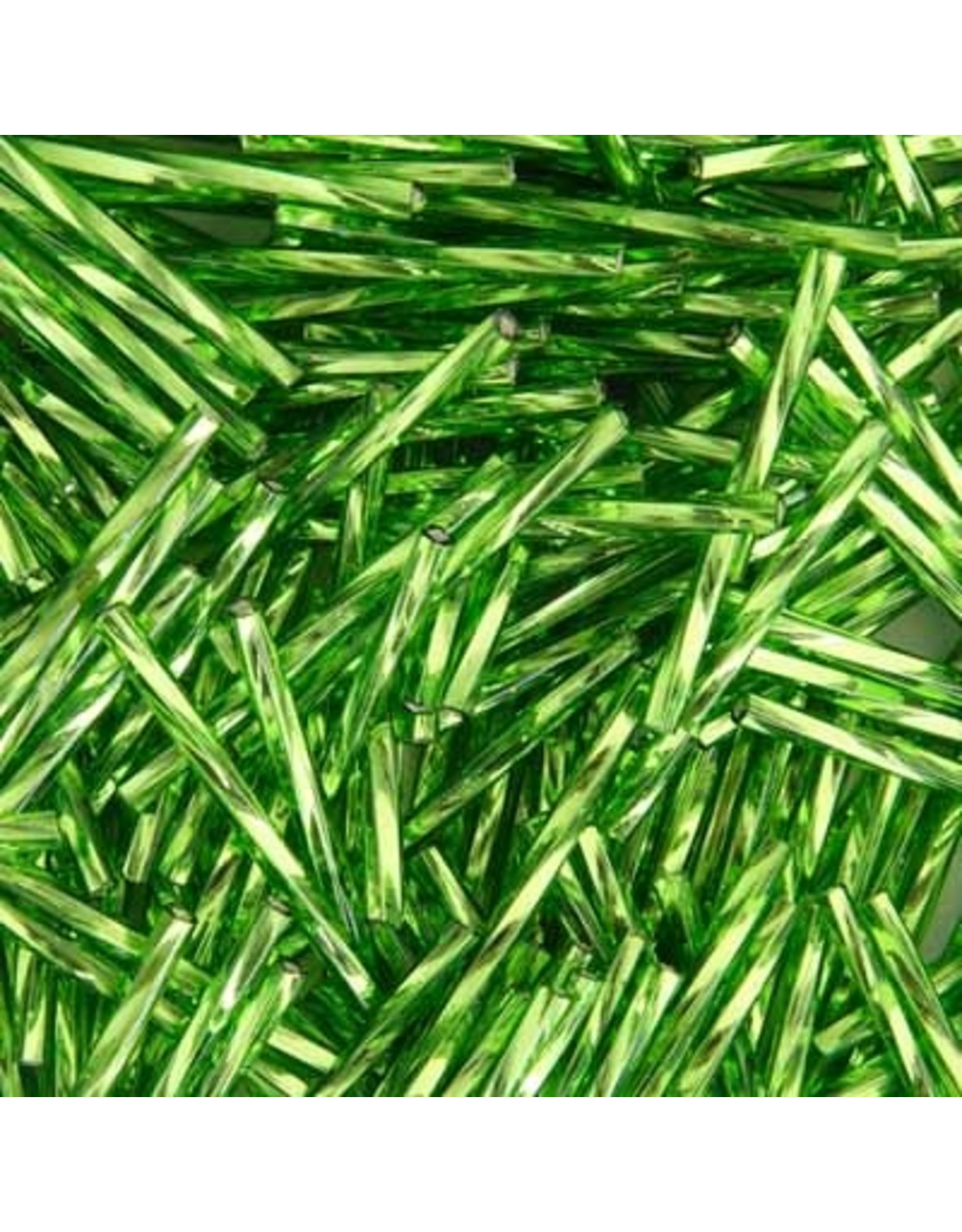 Czech 802275B  30mm Bugle 125g  Light Green  s/l  Twisted