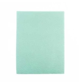 Felt Beading Foundation Sea Foam Green 1.5mm thick 8.5x11"