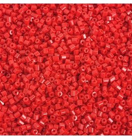 Czech 29358 10/0 2 Cut Seed Hank 20g  Opaque Red