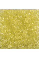 Faceted Round  6mm Transparent Yellow  x500