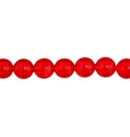 Round  5mm Transparent Raspberry Red  x150