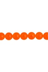 Round  5mm Transparent Orange  x150