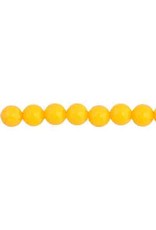 Round  5mm Opaque Yellow  x150