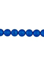 Round  6mm Transparent Blue  x100
