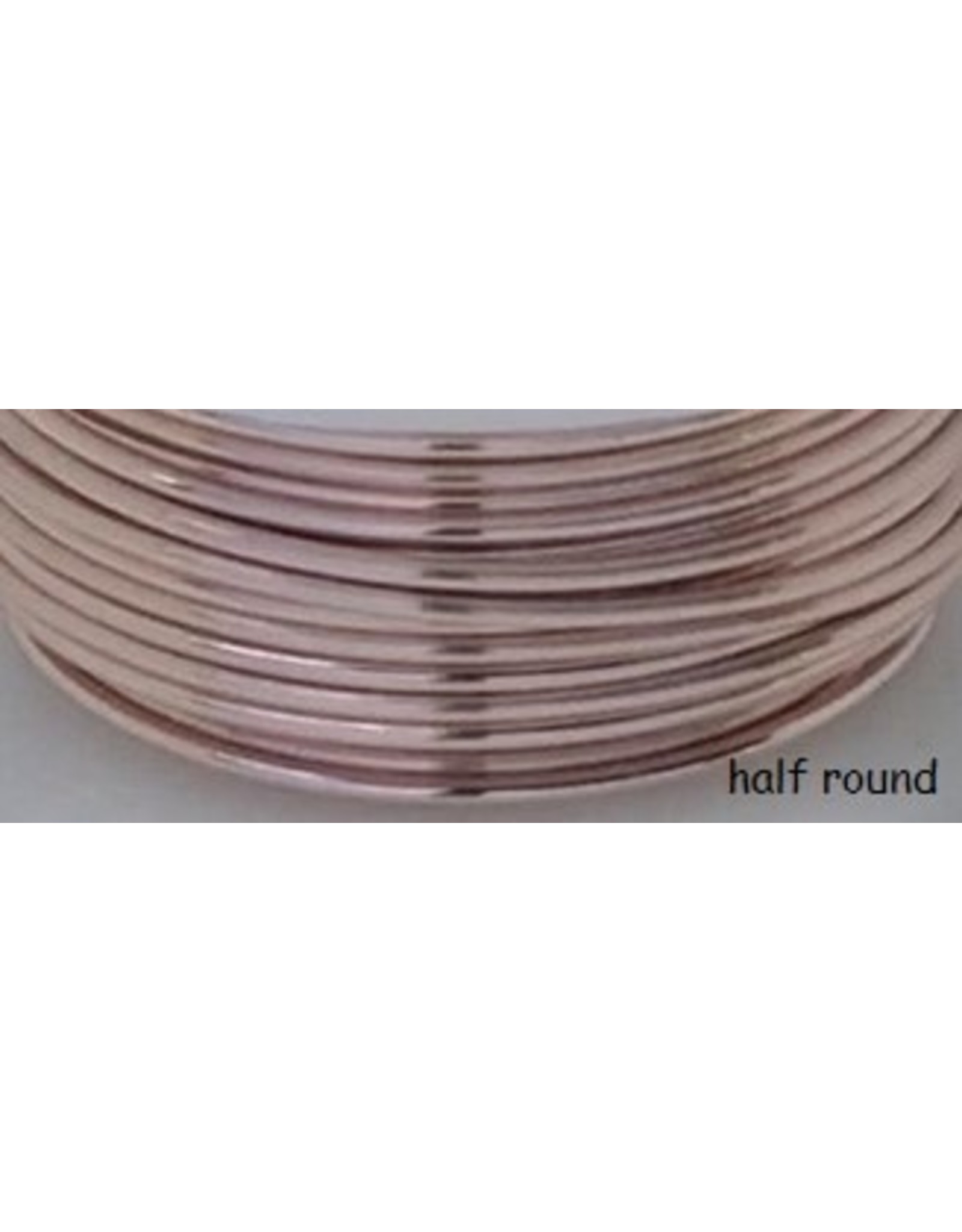 21g  Half Round Rose Gold  4y