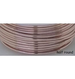 21g  Half Round Rose Gold  4y