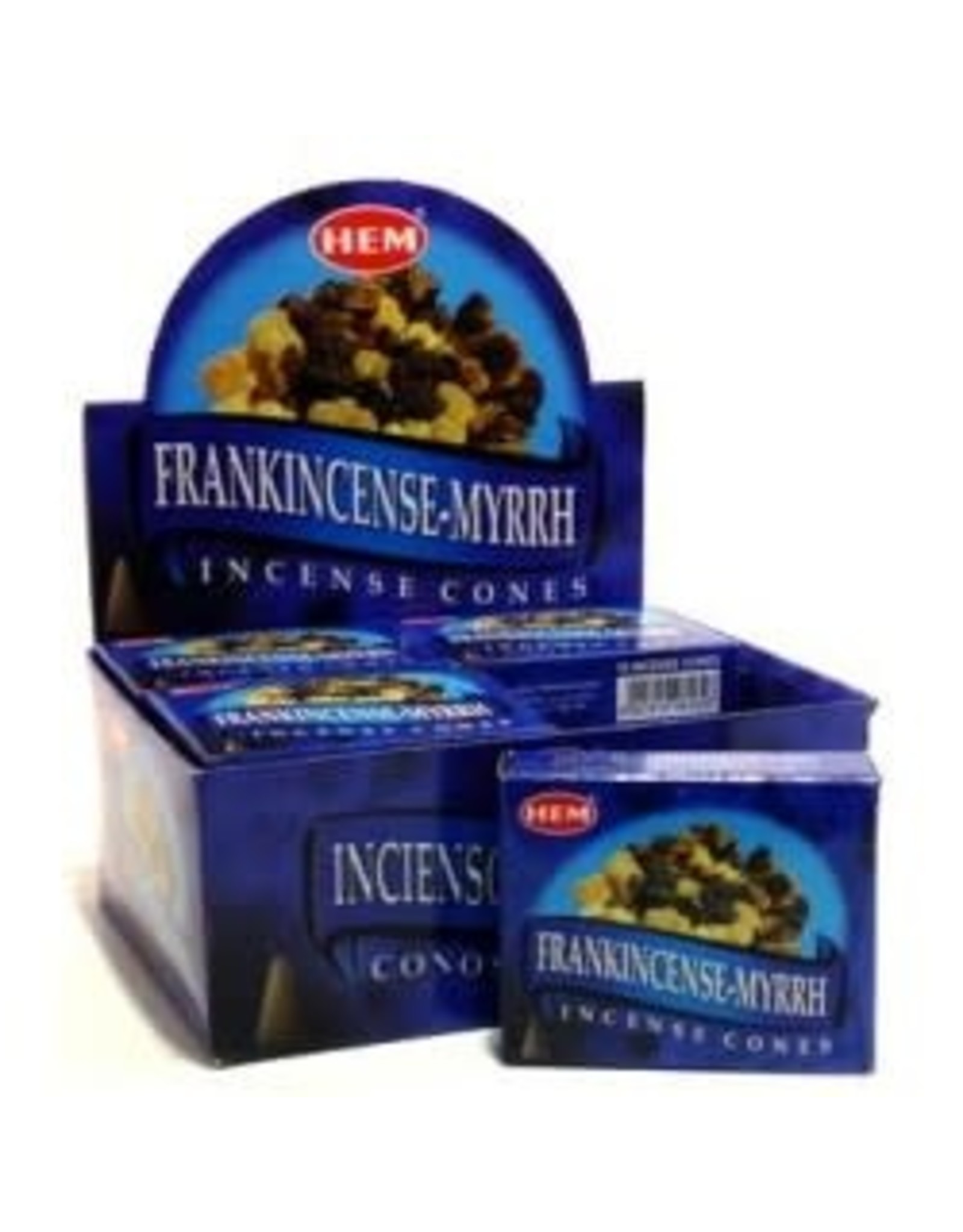 Hem *Frankincense-Myrrh Incense Cones  x10