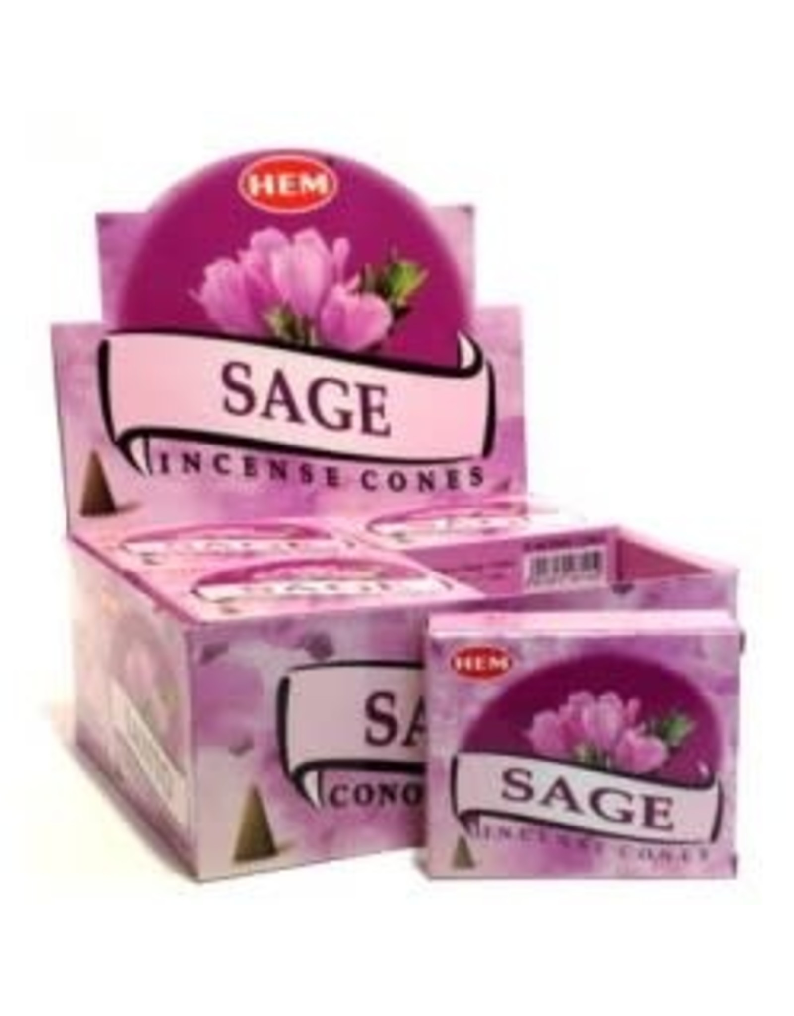 Hem *Sage Incense Cones  x10