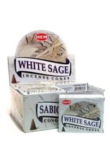 Hem *White Sage Incense Cones  x10