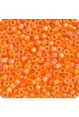 Miyuki db1573 11 Delica 3.5g  Opaque Mandarin Orange  AB