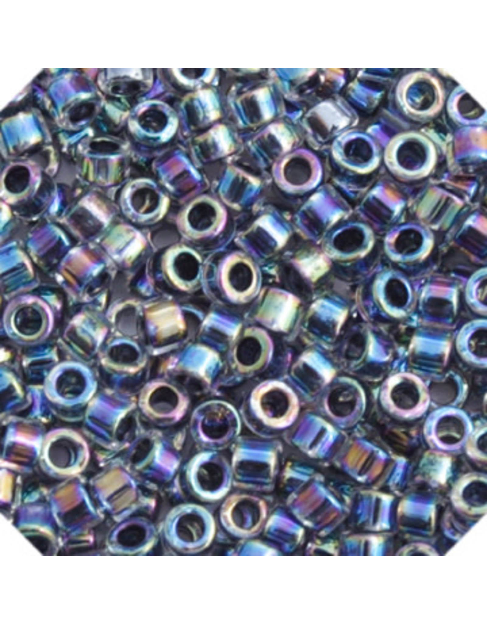Miyuki db86b 11 Delica 25g  Clear Dark Blue c/l AB