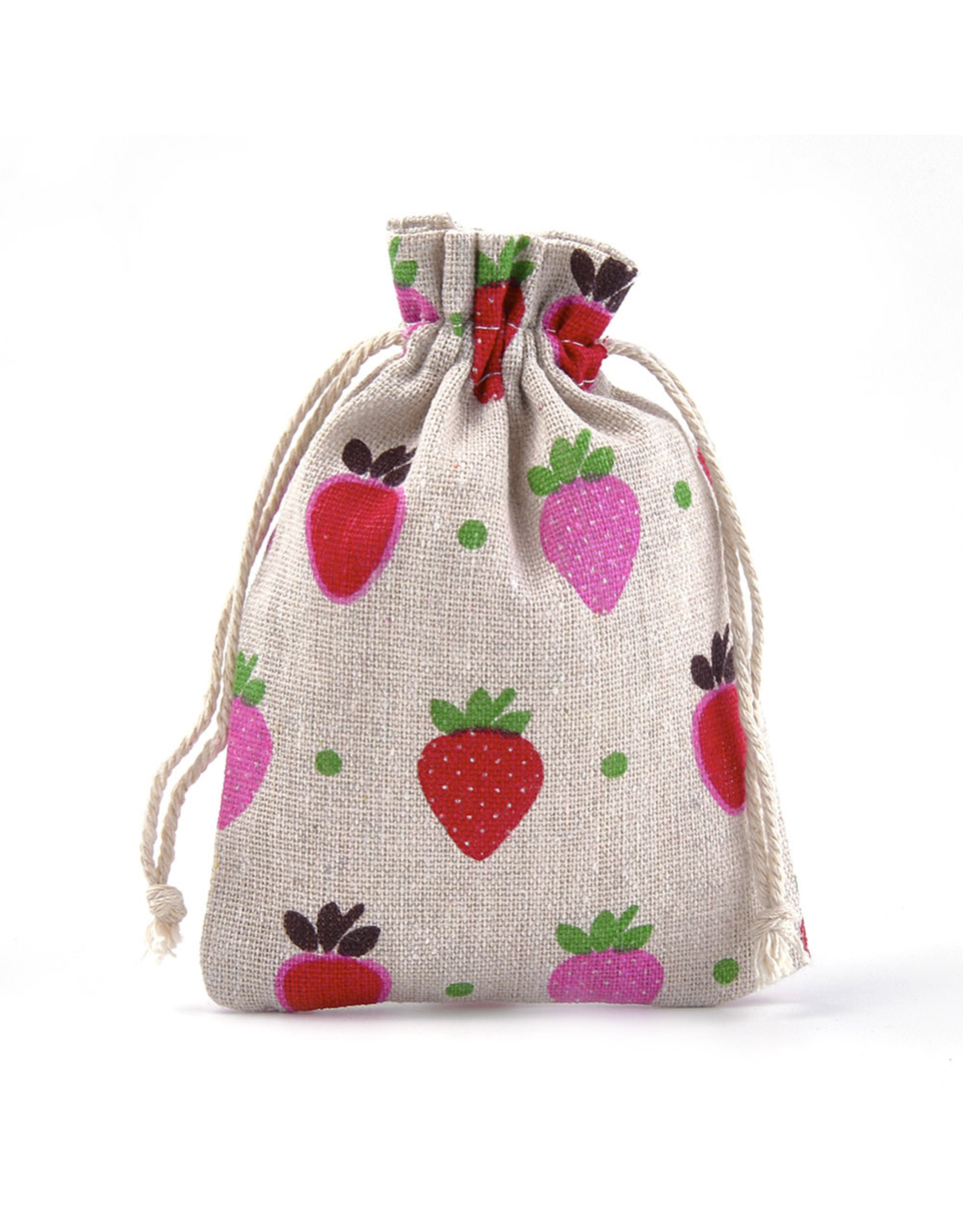 Gift Bag  Strawberry  14x10cm  x5