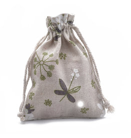 Gift Bag  Queen Anne's Lace  14x10cm  x5