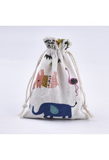 Gift Bag  with Animals  14x10cm  x5