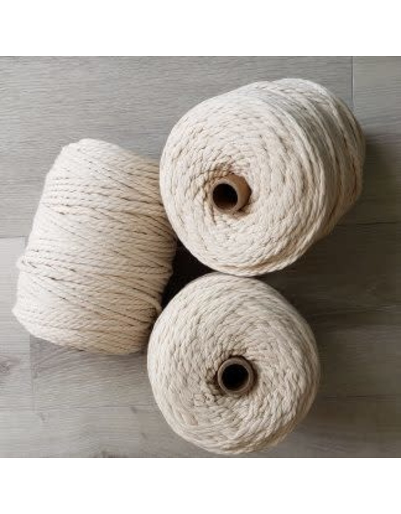 Recycled Cotton Cord  5mm Natural 150ft
