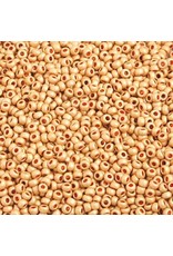 Czech 42019 10  Seed 125g Gold Matte Metallic Terra